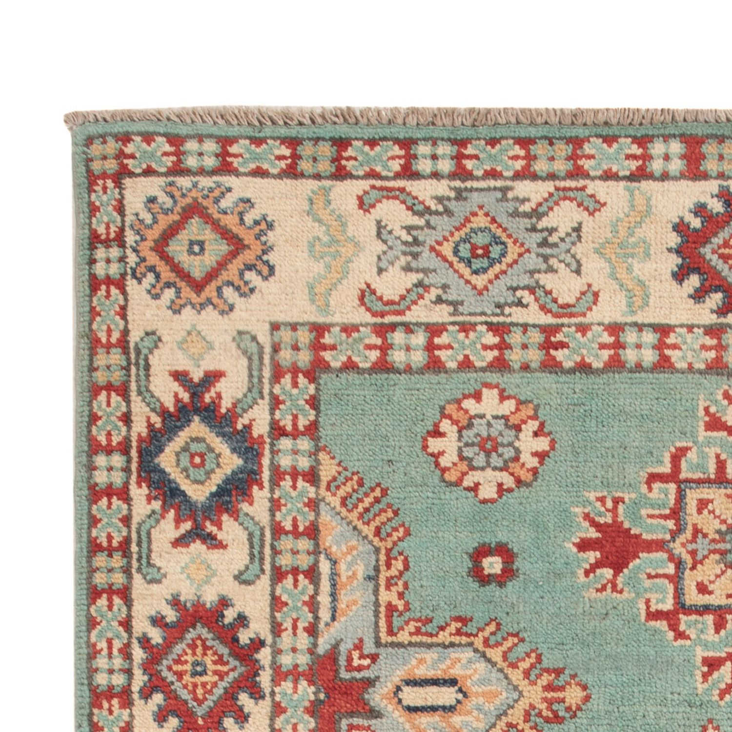 Zieglerův koberec - Kazak - 123 x 82 cm - tyrkysová