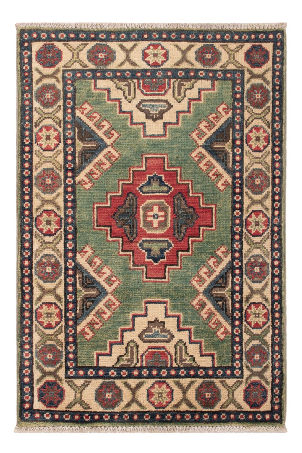 Zieglerův koberec - Kazak - 90 x 60 cm - zelená