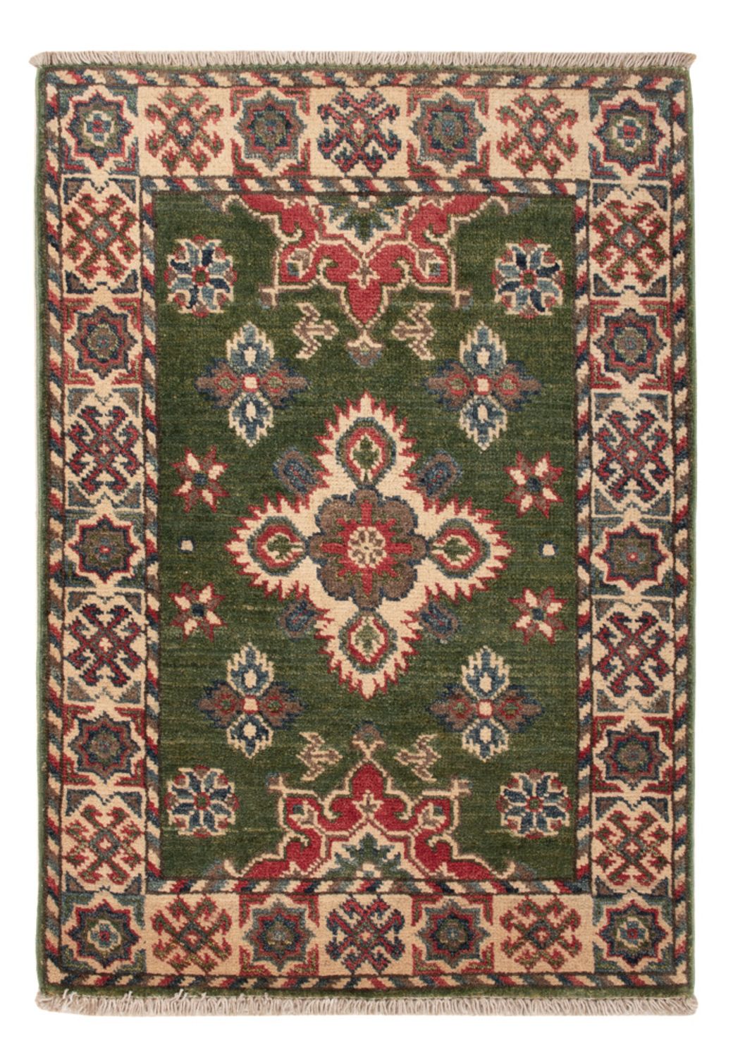 Zieglerův koberec - Kazak - 86 x 60 cm - zelená