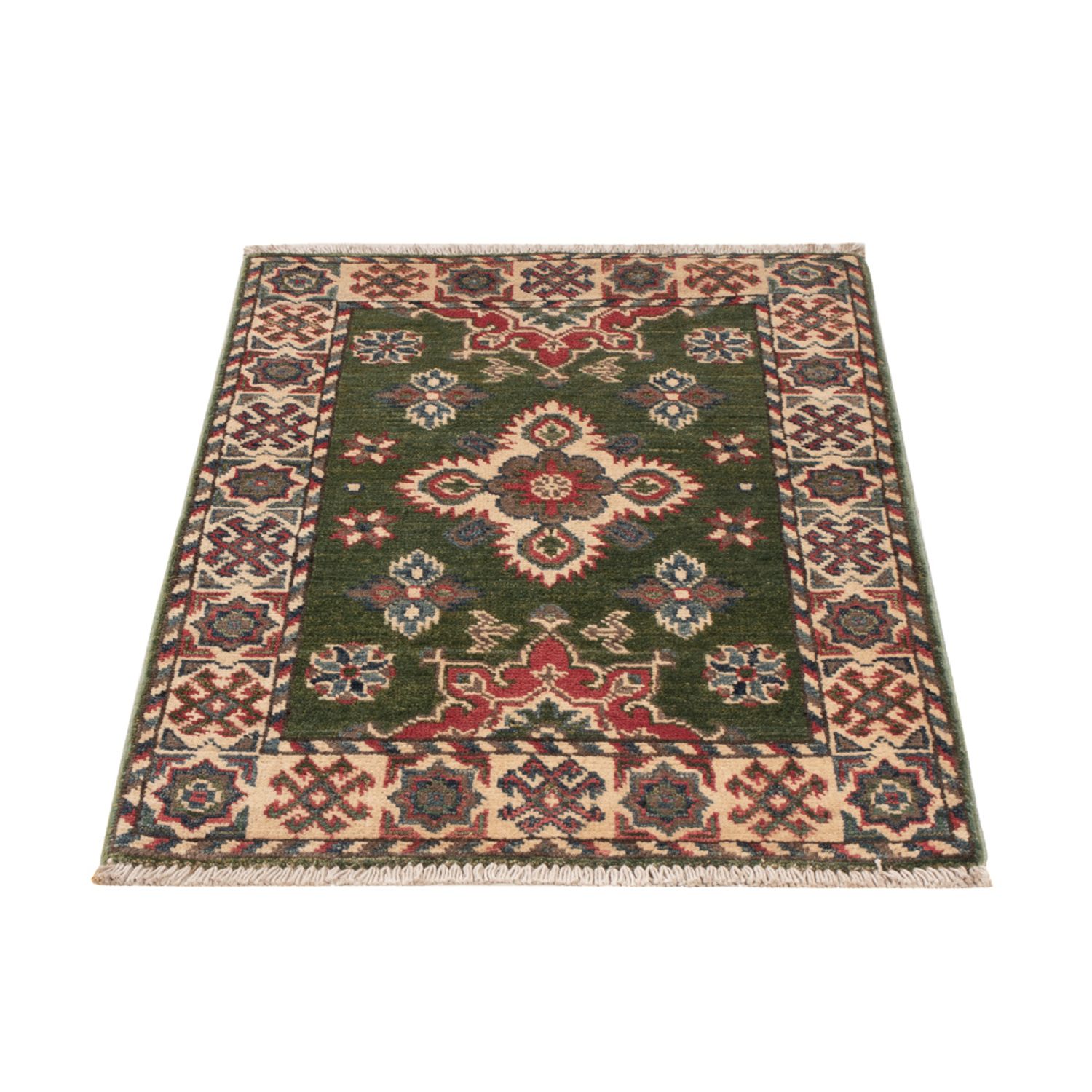 Zieglerův koberec - Kazak - 86 x 60 cm - zelená