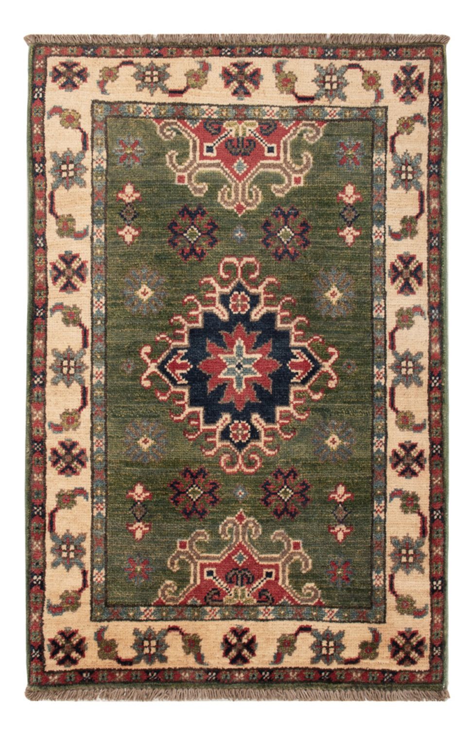 Zieglerův koberec - Kazak - 94 x 60 cm - zelená
