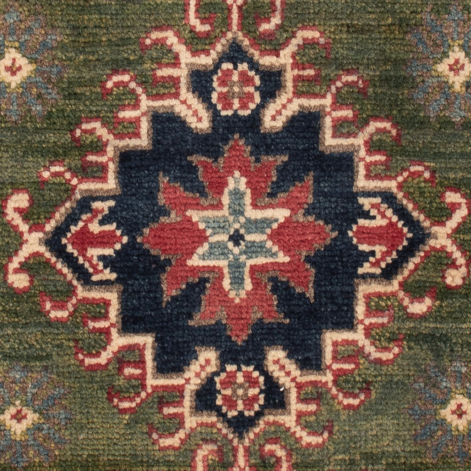 Zieglerův koberec - Kazak - 94 x 60 cm - zelená