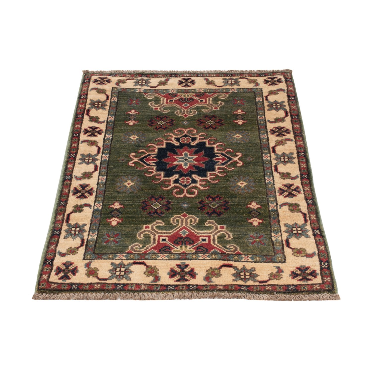 Zieglerův koberec - Kazak - 94 x 60 cm - zelená