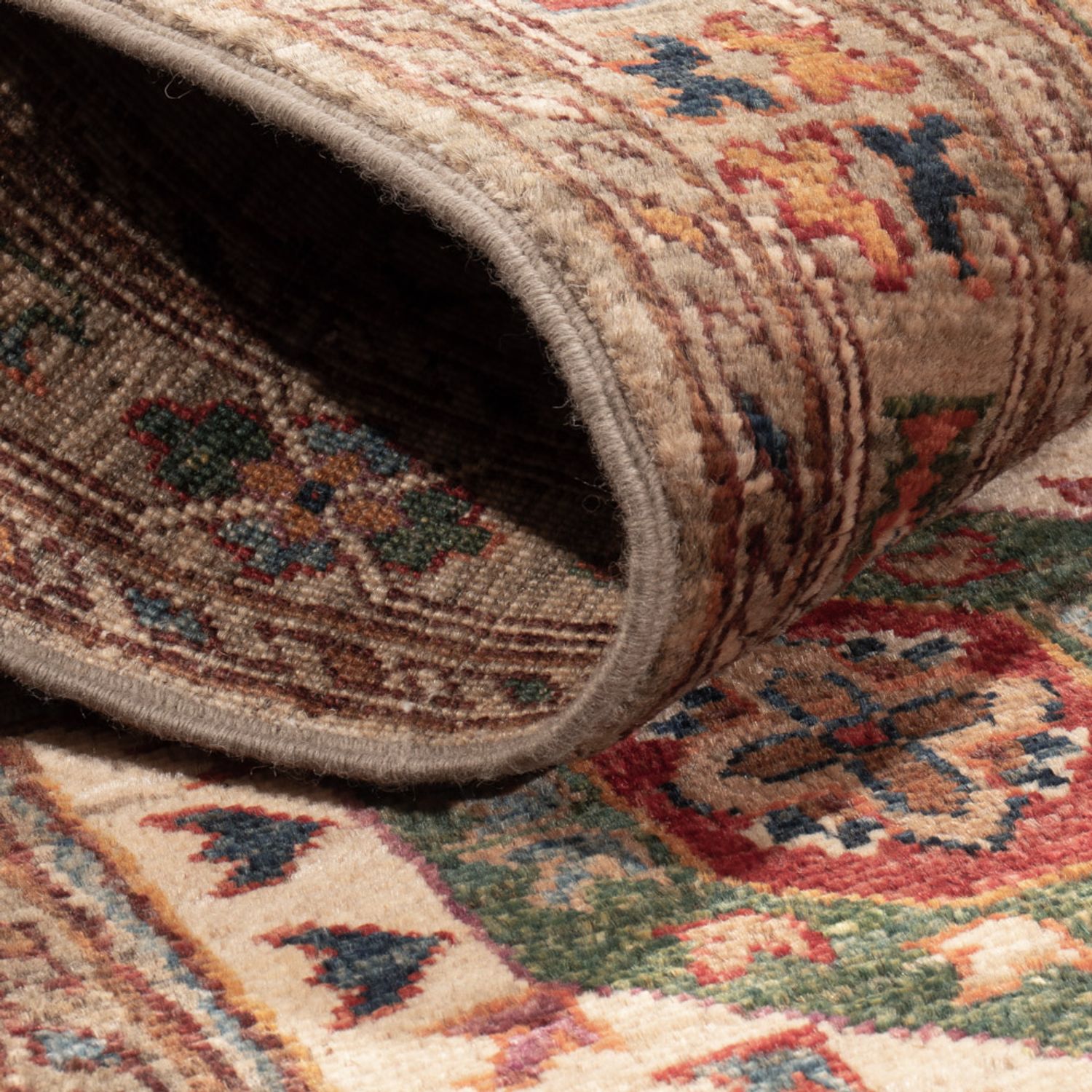 Runner Ziegler Rug - Ariana - 922 x 82 cm - dark beige
