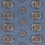 Pakistani Rug - 185 x 125 cm - blue