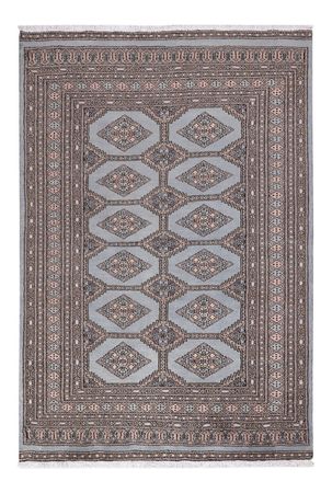 Pakistani Rug - 181 x 124 cm - light blue