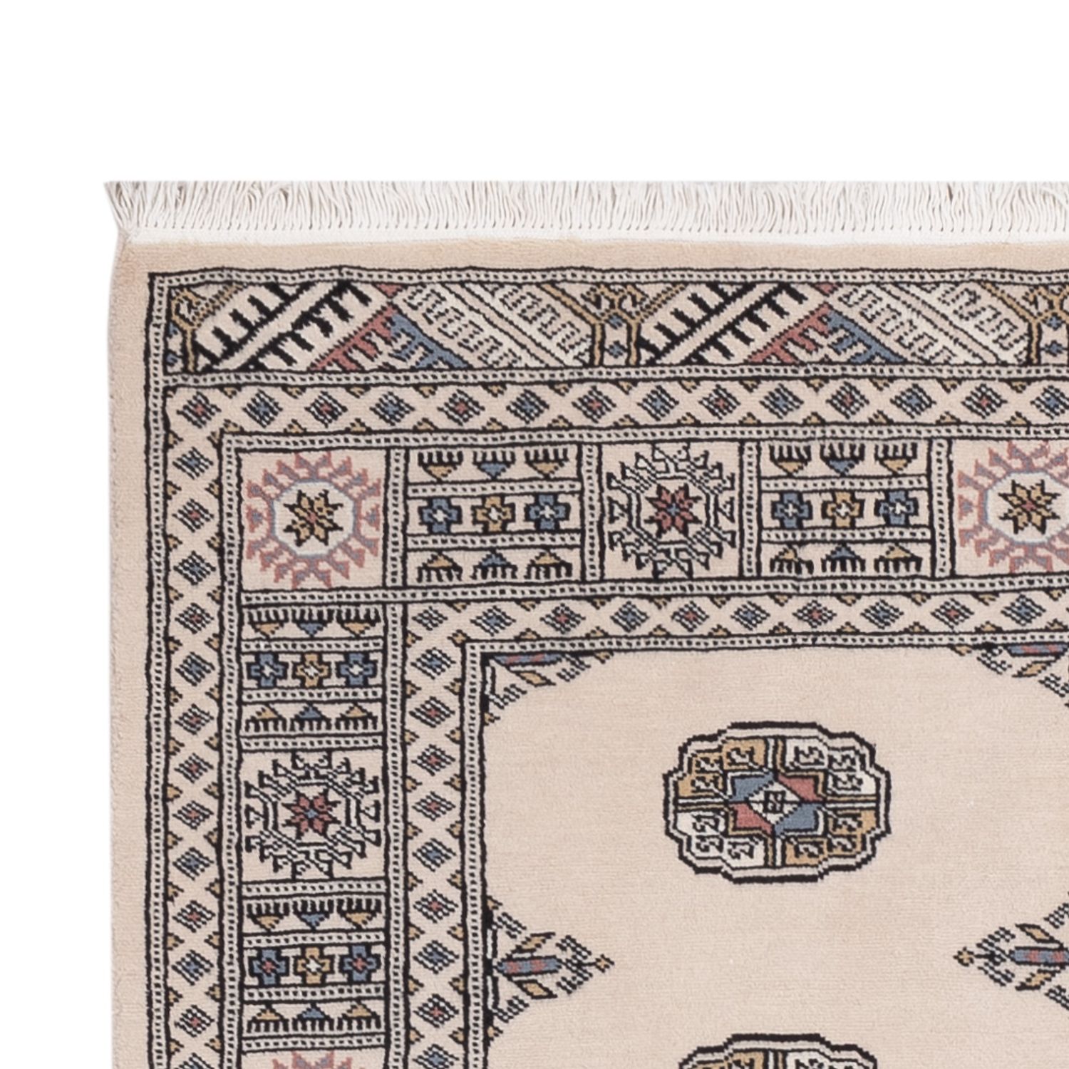 Pakistaans tapijt - 195 x 124 cm - beige