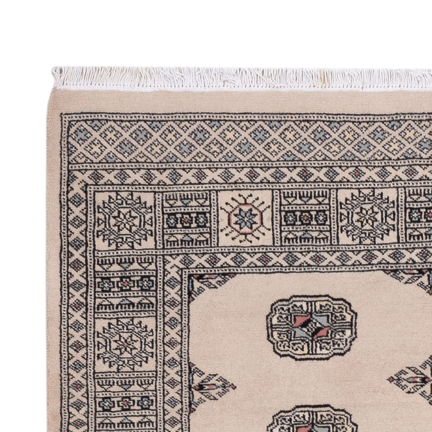 Pakistaans tapijt - 199 x 125 cm - beige