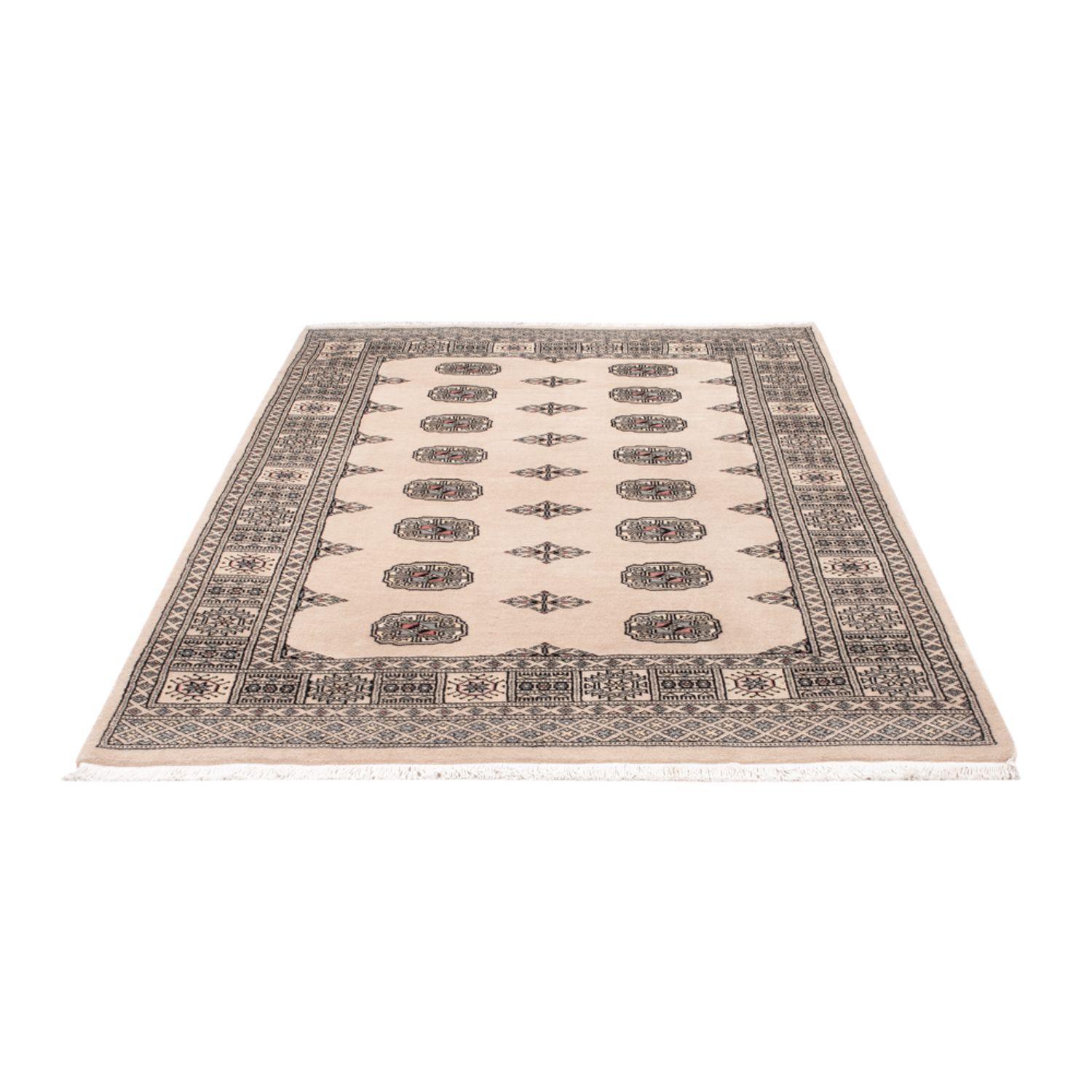 Pakistaans tapijt - 199 x 125 cm - beige