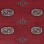 Pakistani Rug - 180 x 119 cm - red