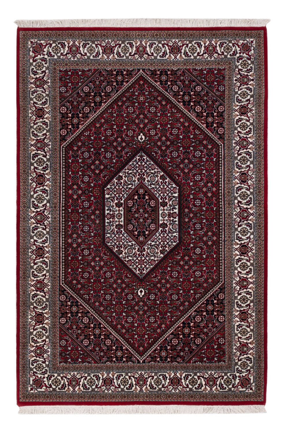 Oosters tapijt - Bijar - Indus - 185 x 122 cm - donker beige