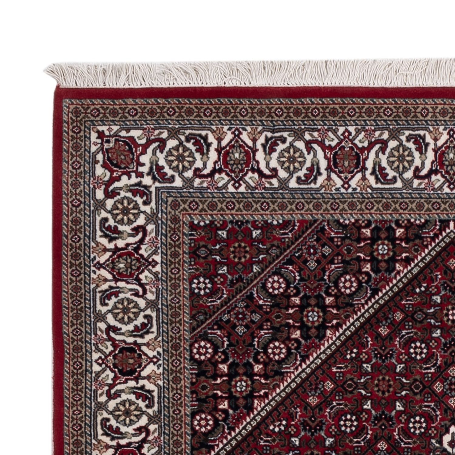 Oosters tapijt - Bijar - Indus - 185 x 122 cm - donker beige
