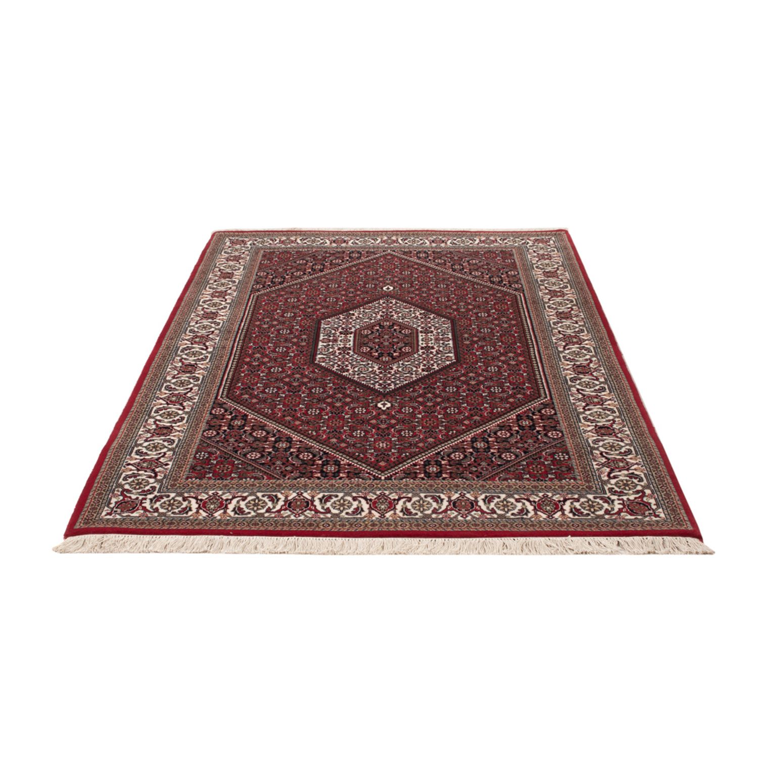 Oosters tapijt - Bijar - Indus - 185 x 122 cm - donker beige