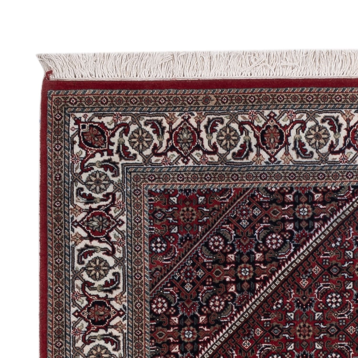 Oosters tapijt - Bijar - Indus - 184 x 121 cm - donker beige