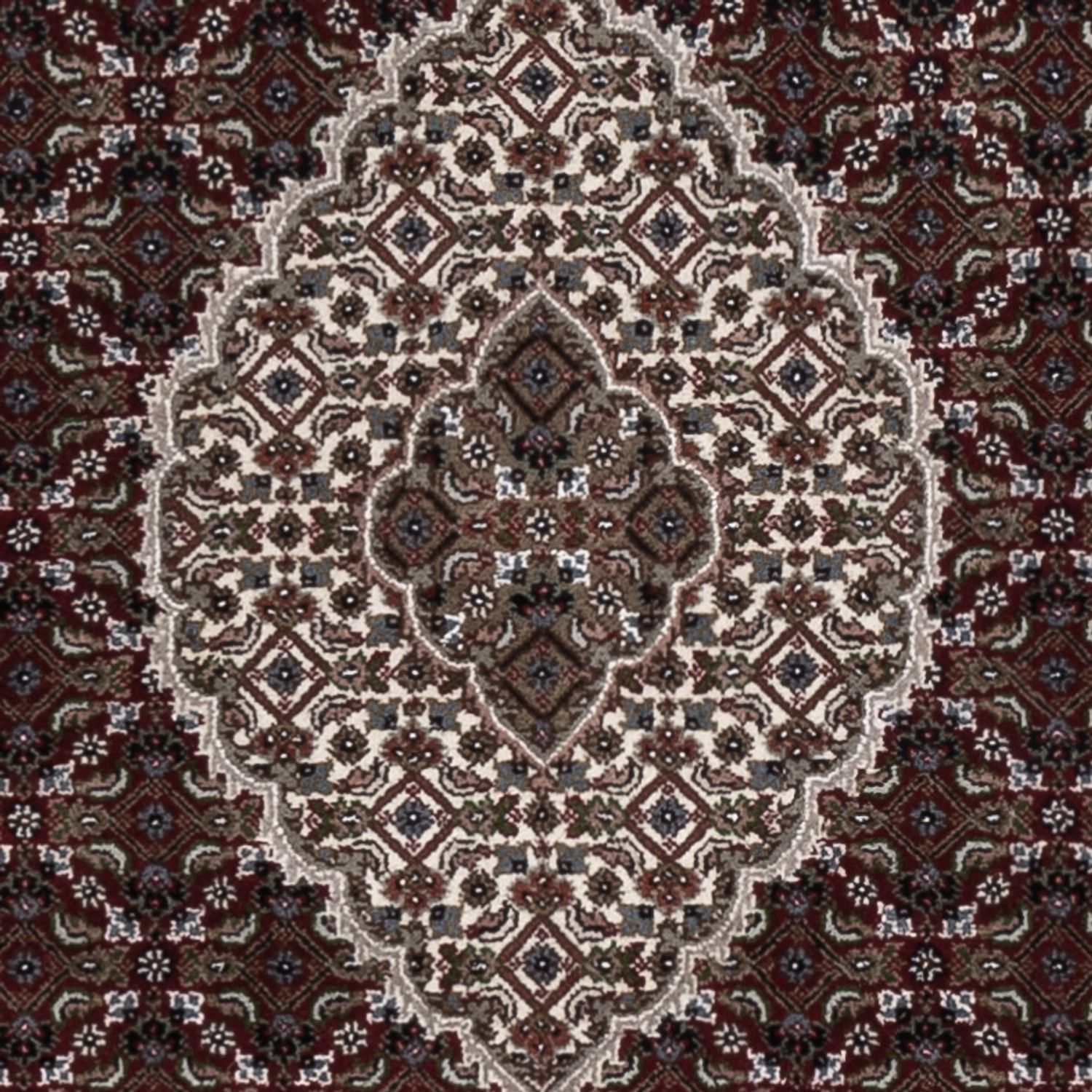 Oosters tapijt - Tabriz - 186 x 124 cm - donker beige