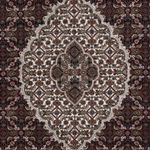 Oosters tapijt - Tabriz - 186 x 124 cm - donker beige
