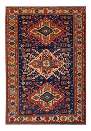 Kelim Teppich - Oriental - Soumak - 299 x 214 cm - mehrfarbig