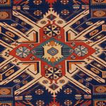 Kelim Teppich - Oriental - Soumak - 299 x 214 cm - mehrfarbig