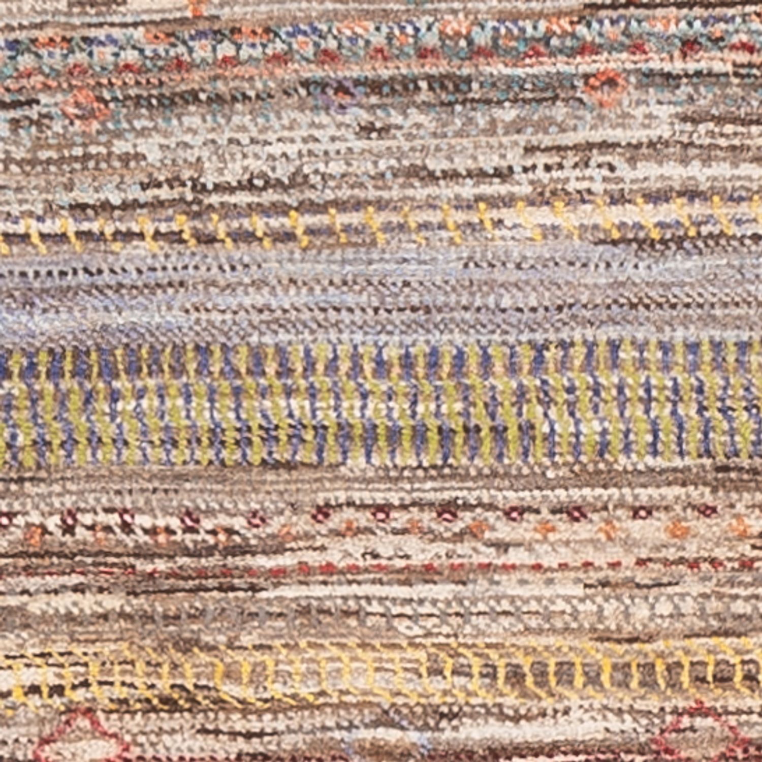 Biegacz Dywan Gabbeh - perski - 340 x 78 cm - wielokolorowy