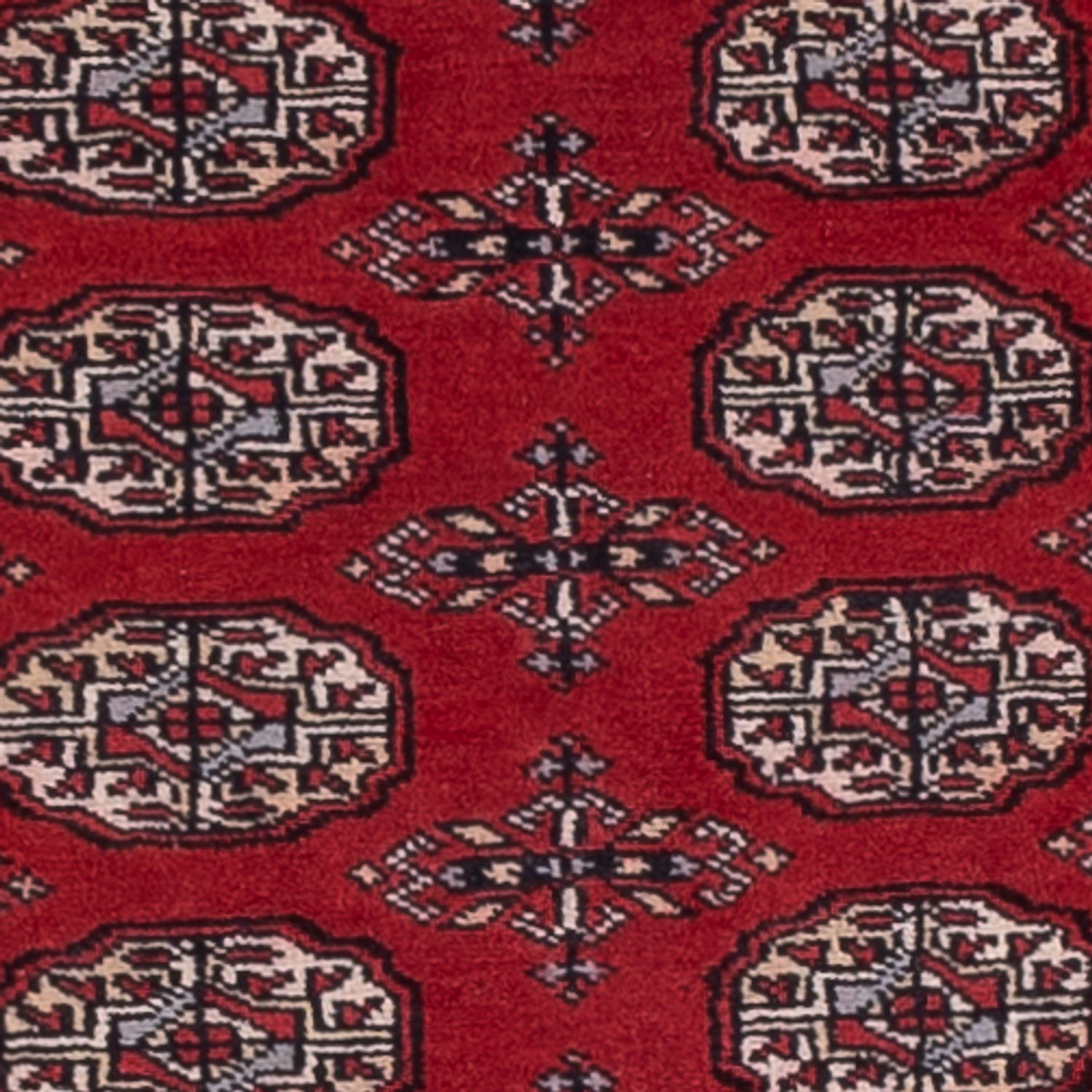 Alfombra de pasillo Alfombra Pakistani - 306 x 77 cm - rojo