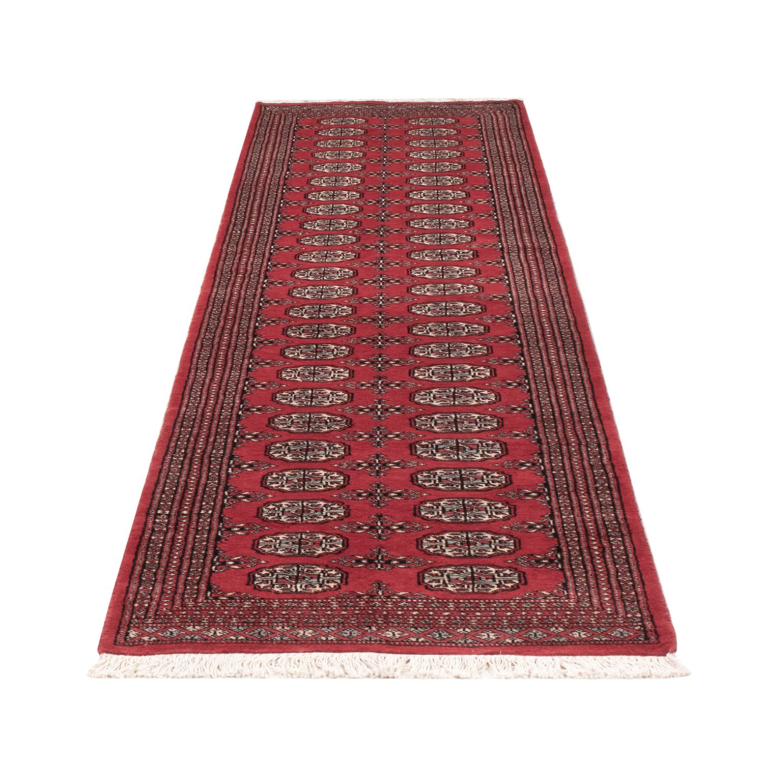 Alfombra de pasillo Alfombra Pakistani - 306 x 77 cm - rojo