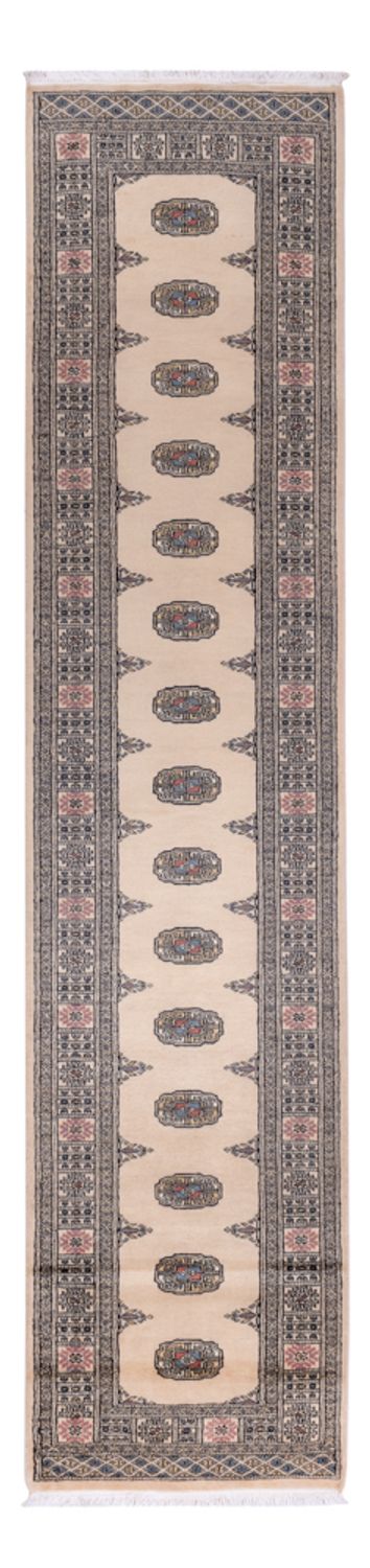 Biegacz Dywan pakistański - 358 x 80 cm - beżowy