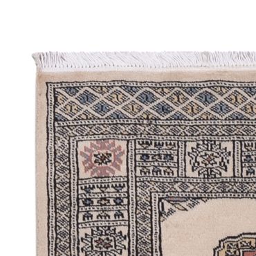 Løper Pakistan teppe - 358 x 80 cm - beige