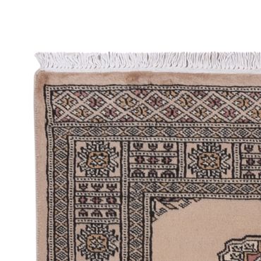 Biegacz Dywan pakistański - 326 x 79 cm - beżowy