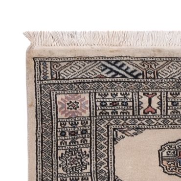 Løper Pakistan teppe - 341 x 77 cm - beige