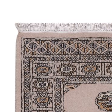 Løper Pakistan teppe - 302 x 79 cm - beige