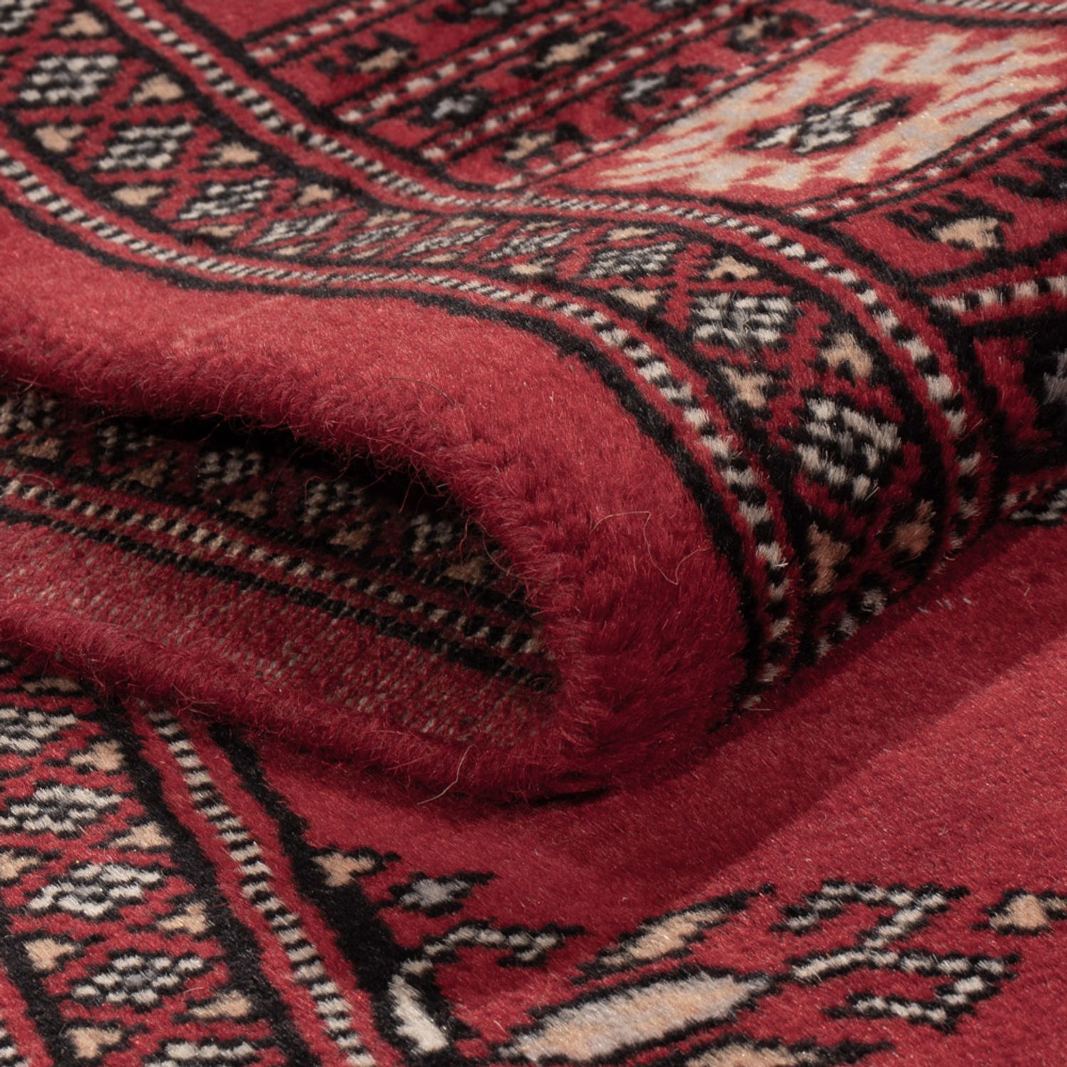 Alfombra de pasillo Alfombra Pakistani - 303 x 79 cm - rojo