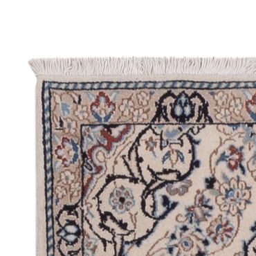 Corredor Tapete Persa - Nain - 293 x 60 cm - bege escuro