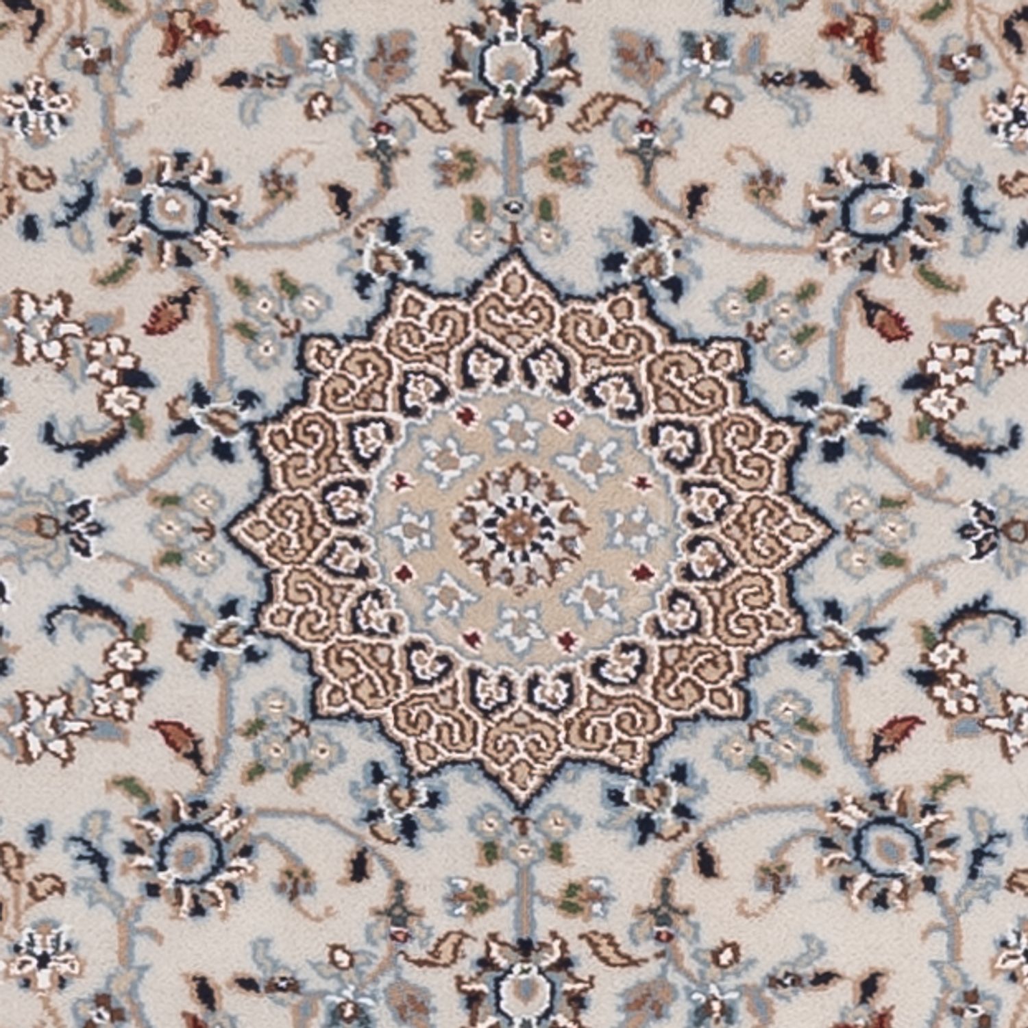 Runner Oriental Rug - Nain - Indus - 307 x 80 cm - beige