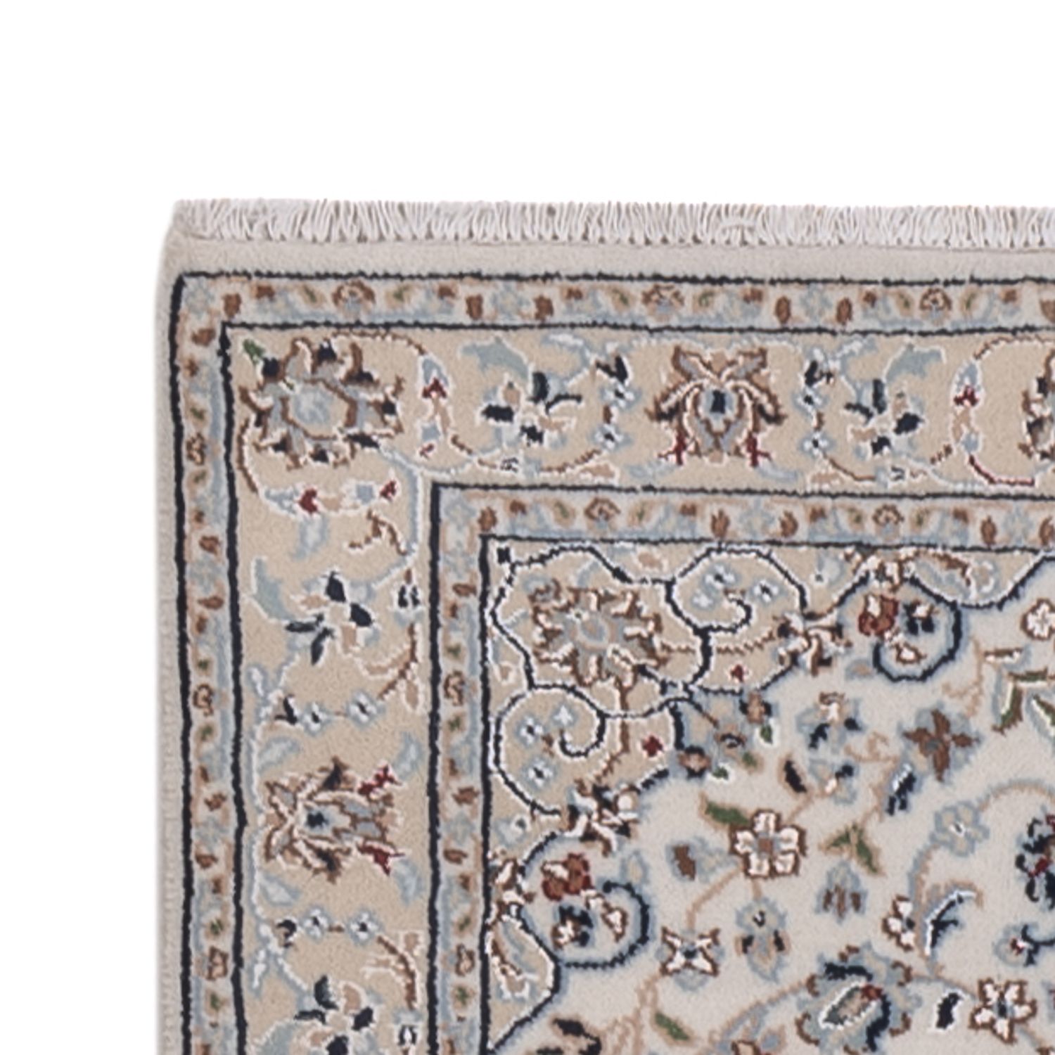 Runner Oriental Rug - Nain - Indus - 307 x 80 cm - beige