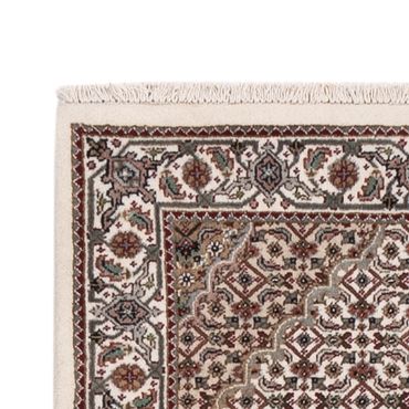 Corredor Tapete Oriental - Tabriz - 315 x 84 cm - bege escuro