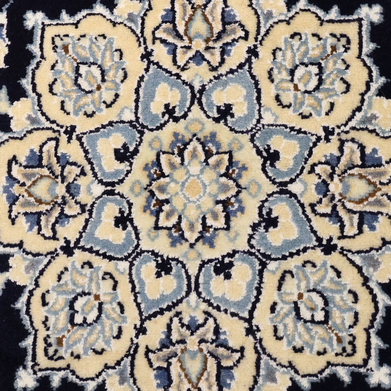 Perser Rug - Nain - Royal - Royal - 136 x 89 cm - dark blue