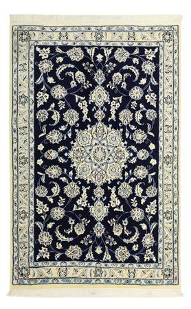 Perser Rug - Nain - Royal - Royal - 136 x 89 cm - dark blue