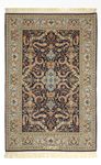 Perser Rug - Isfahan - Premium - Silk Warp - 170 x 112 cm - dark beige
