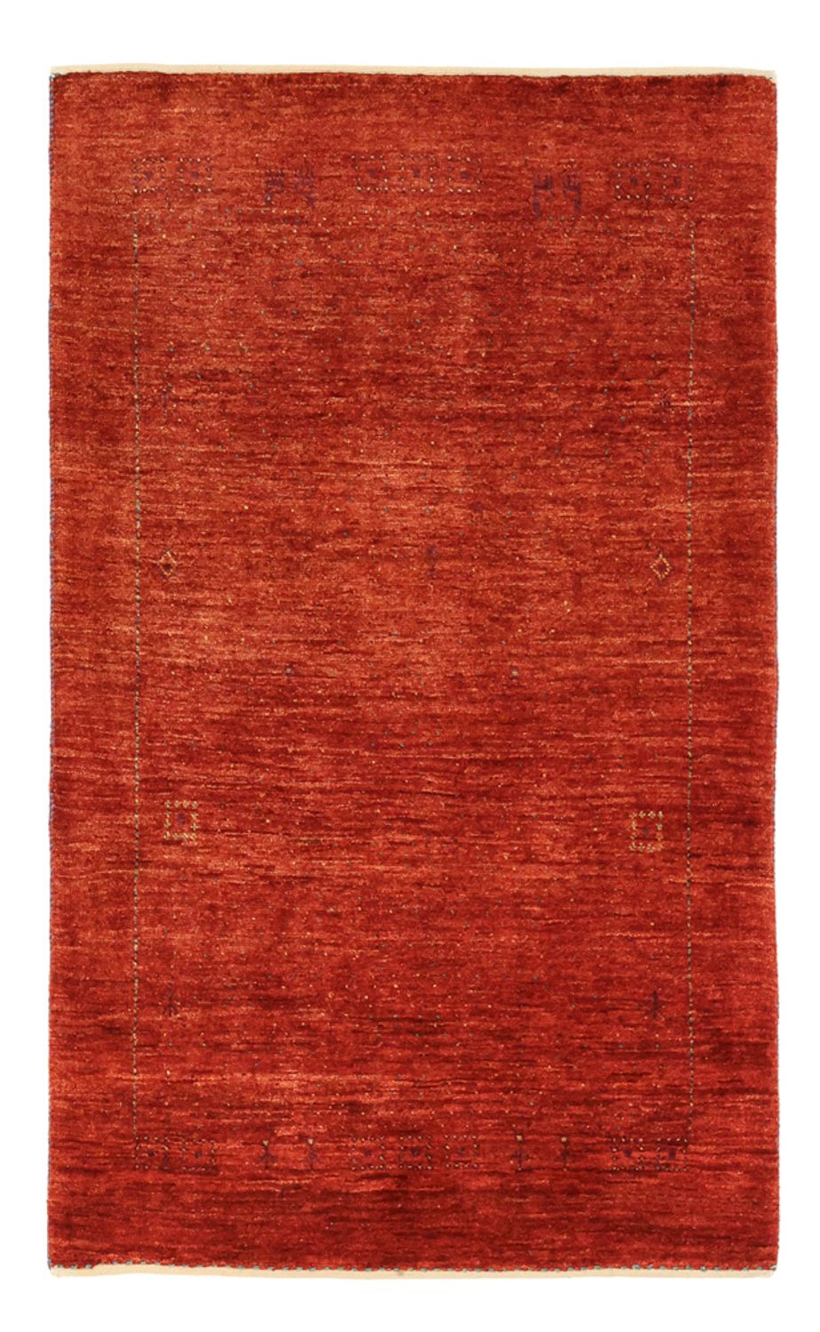 Dywan Gabbeh - Kashkuli perski - 129 x 80 cm - czerwony