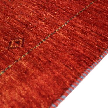 Gabbeh Koberec - Kashkuli Perský - 129 x 80 cm - červená