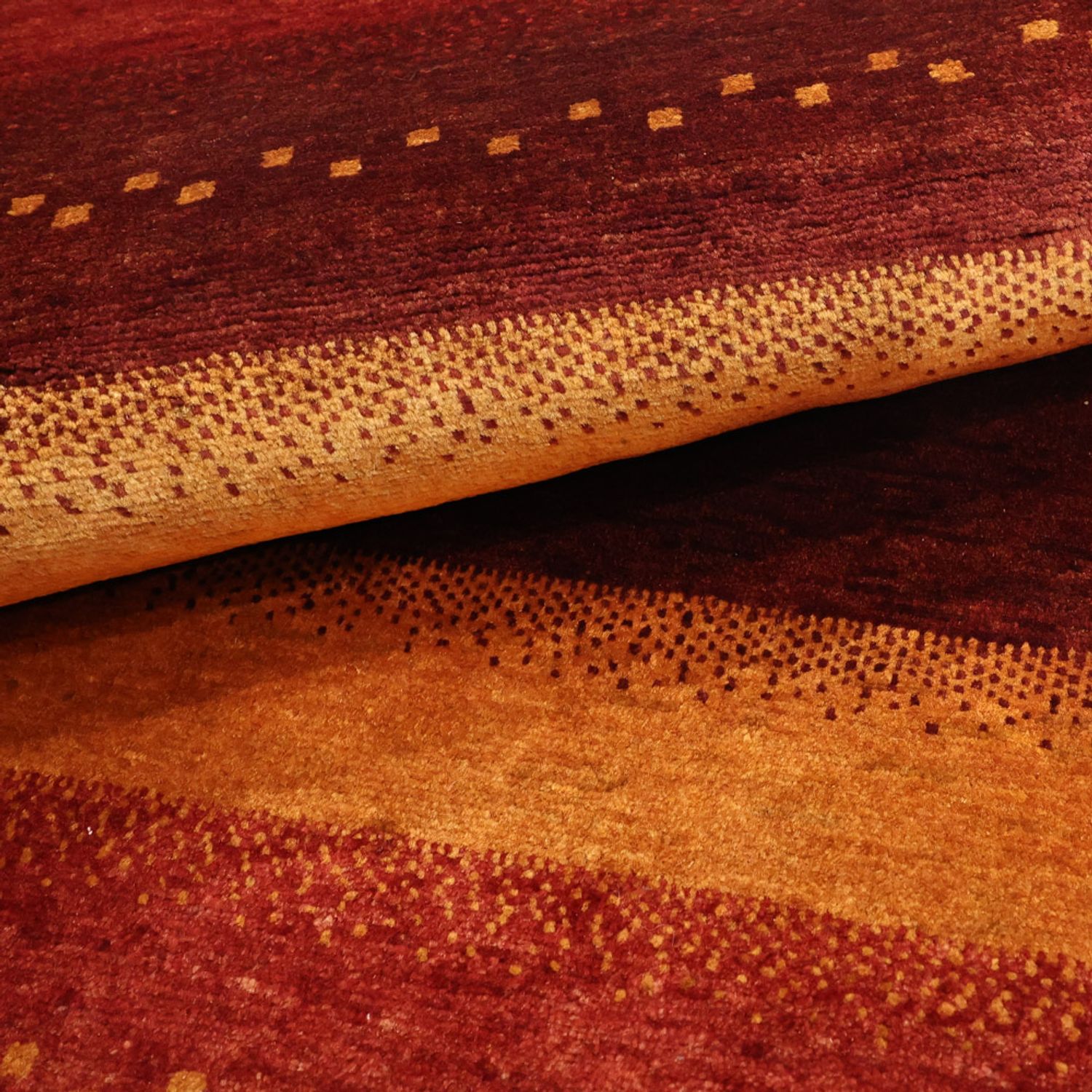 Dywan Gabbeh - Kashkuli perski - 118 x 98 cm - wielokolorowy