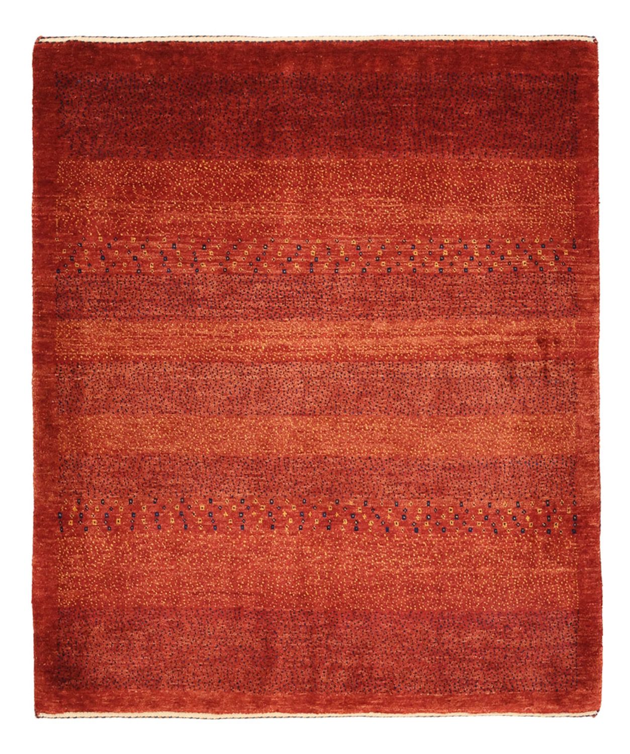 Dywan Gabbeh - Kashkuli perski - 116 x 99 cm - wielokolorowy