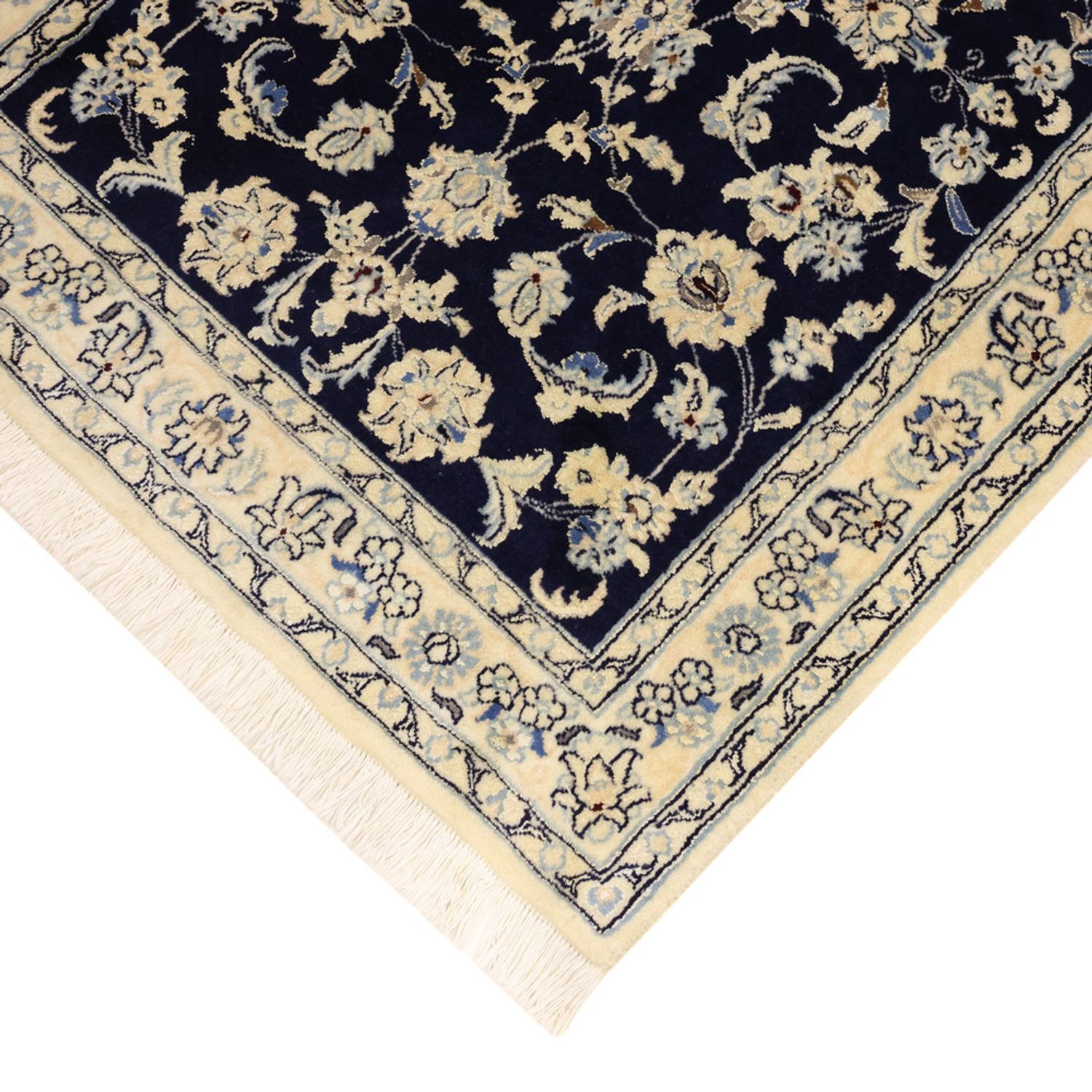 Perser Rug - Nain - Royal - Royal - 114 x 78 cm - dark blue