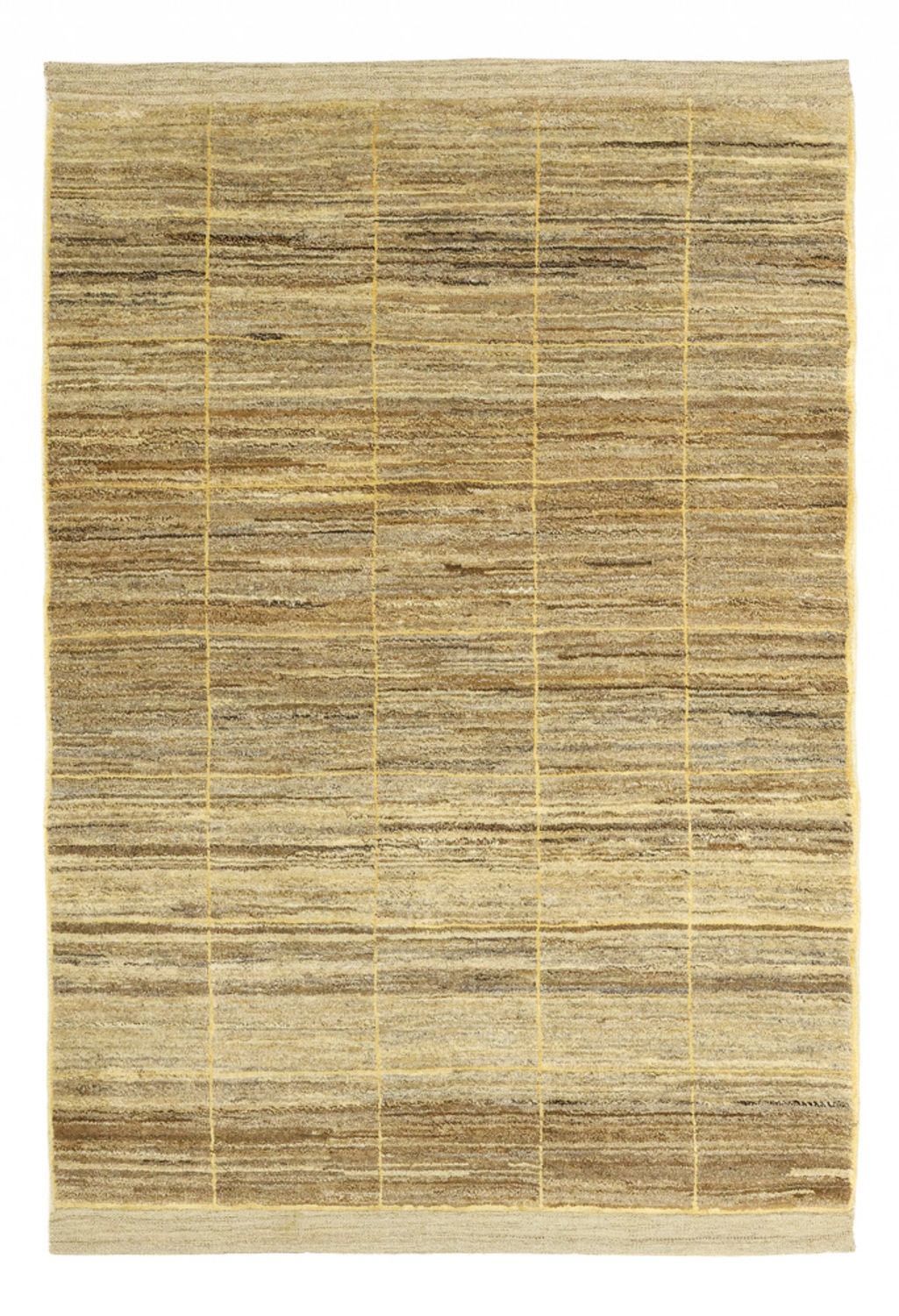 Gabbeh Koberec - Loribaft Perský - 141 x 104 cm - béžová