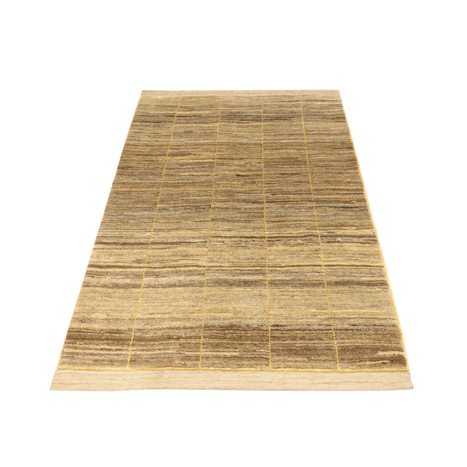 Gabbeh Koberec - Loribaft Perský - 141 x 104 cm - béžová