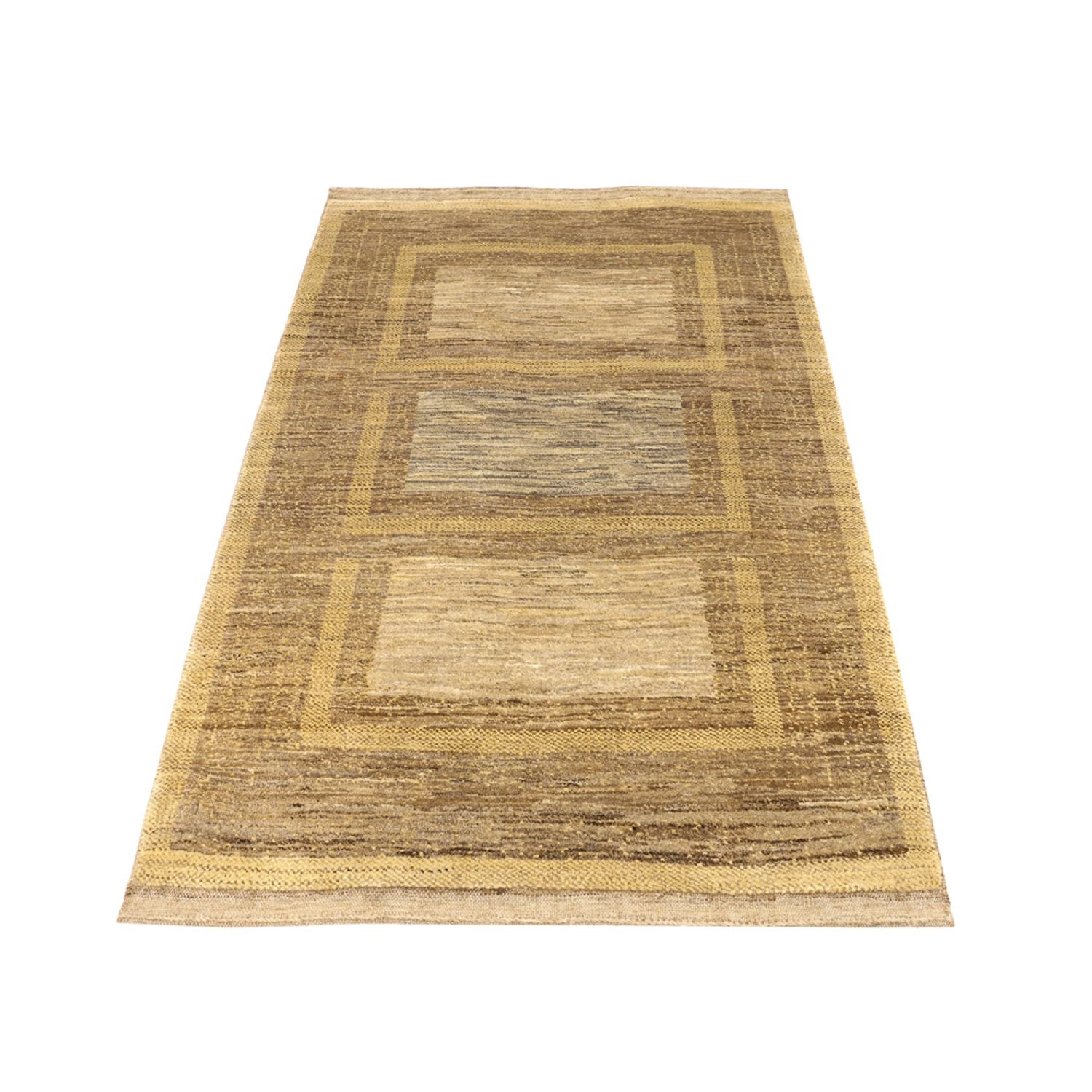 Gabbeh Tapijt - Loribaft Perzisch - 147 x 101 cm - zand