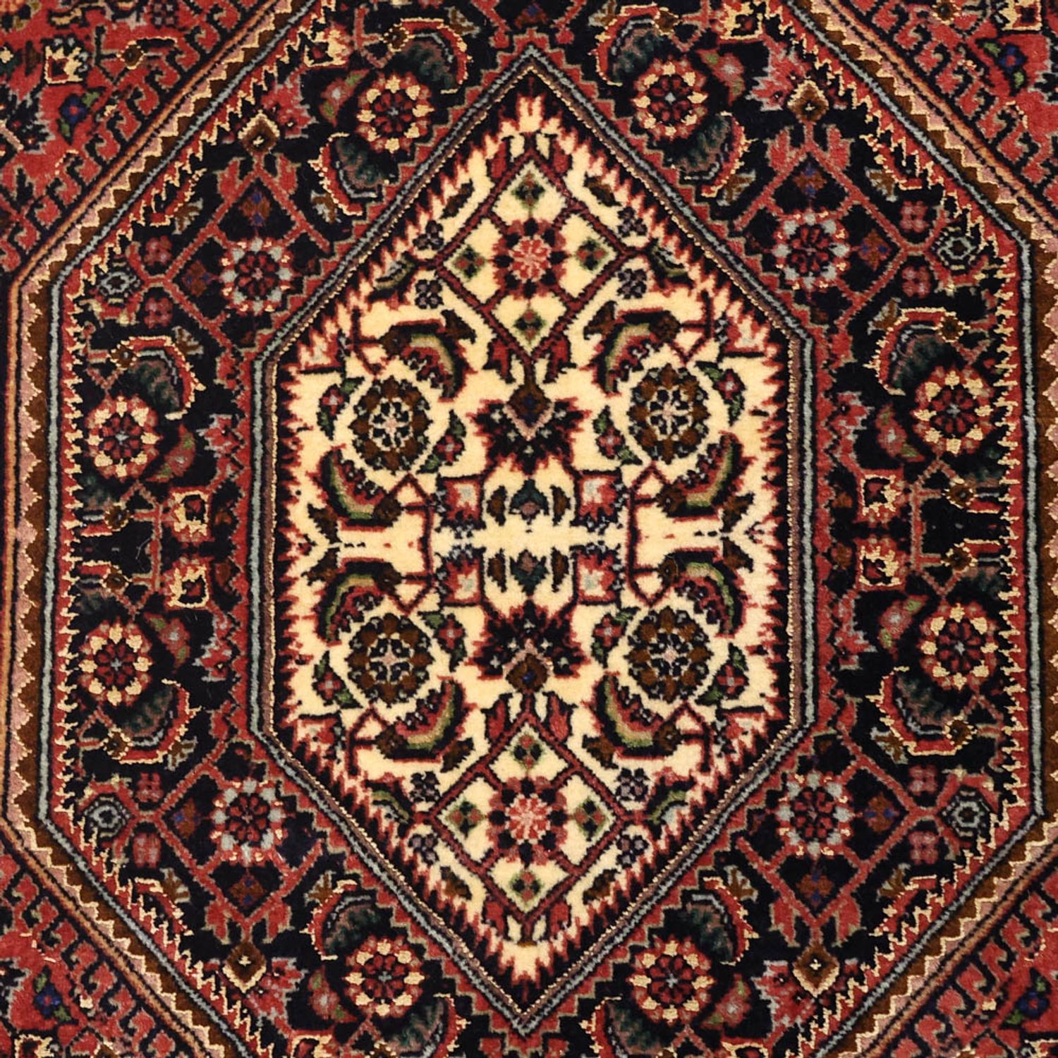 Perserteppich - Bidjar - 154 x 89 cm - dunkelrot