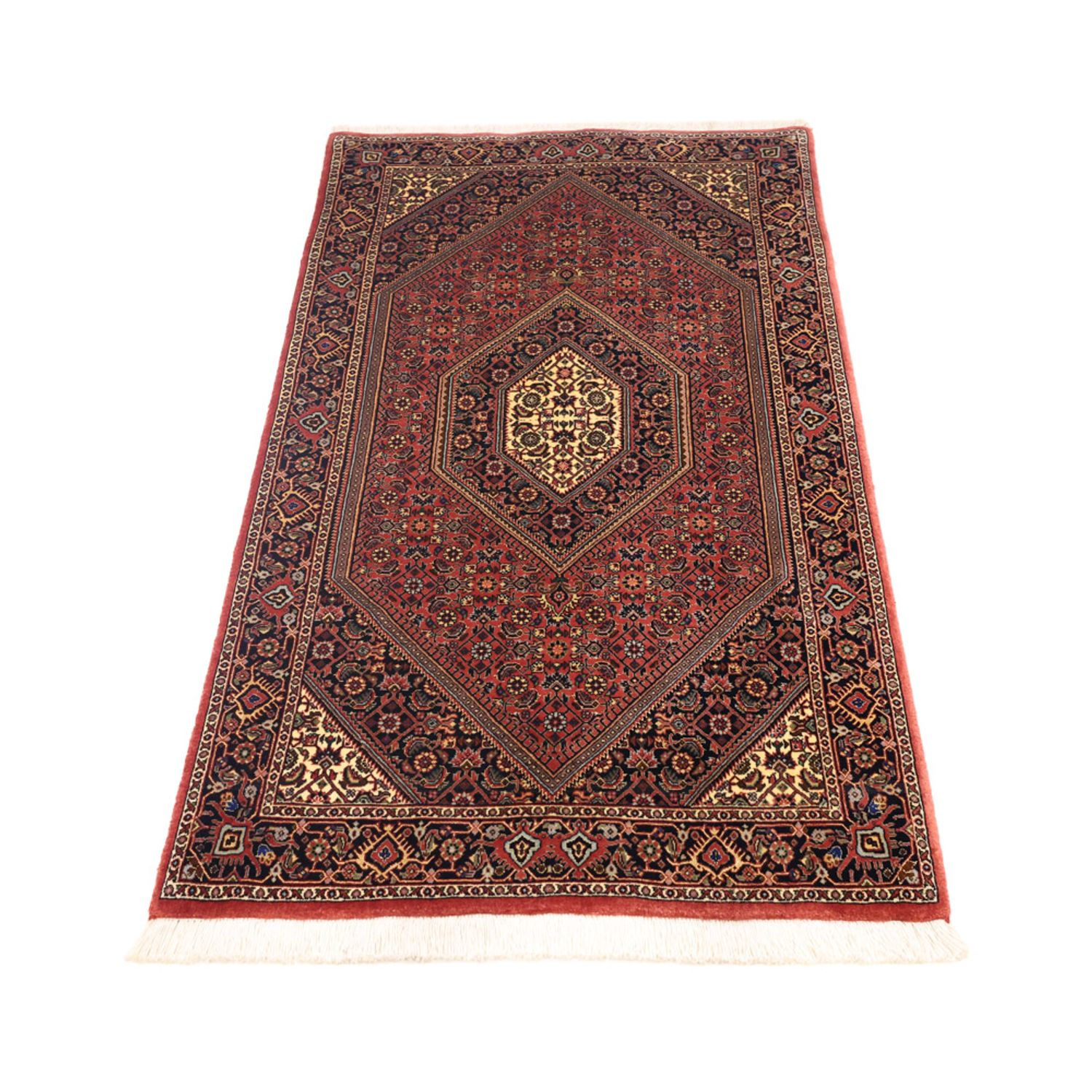Perserteppich - Bidjar - 154 x 89 cm - dunkelrot