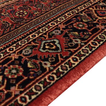 Persisk teppe - Bijar - 154 x 89 cm - mørk rød