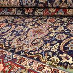 Oriental Rug - Isfahan - Silk Warp - 166 x 114 cm - dark blue